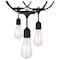 Satco 24-Foot LED String Light Fixture with 12 Vintage ST19 Lamps, 120 Volts S8036 - alternate 1